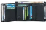 Benthill Herren Geldb&ouml;rse aus Echt-Leder - Geldbeutel mit RFID-Schutz - Gro&szlig;es