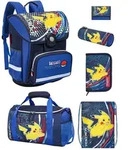 Blauer Pokemon Schulranzen mit Pikachu Motiv &middot; Schulranzen Ergonomisch Leicht und