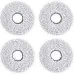 Ecovacs DWP020022 Staubsaugerzubeh&ouml;r / -zubeh&ouml;r Mop-Pad Roboterstaubsauger - Wei&szlig;