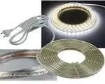 LED-Stripe Ultra-Bright 230V 5,0m 630 Lumen/Meter wei&szlig;