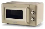 Ariete Vintage Line 3960/03, Arbeitsplatte, Solo-Mikrowelle, 20 l, 800 W, Drehregler,