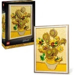 LEGO Art Vincent van Gogh &ndash; Sonnenblumen - 3D-Blumengem&auml;lde mit beweglichen