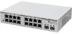 MikroTik Cloud Smart Switch CSS318-16G-2S+IN . 16x Gigabit. 2x SFP+ - Wei&szlig;