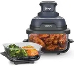 NINJA CRISPi Einzel-Hei&szlig;luftfritteuse 3,8 l FN101EUGY - Blau/Grau