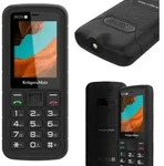 Pancerny Telefon IRON 4 dual sim 4G IP68 IP69K Kruger&Matz - Schwarz