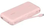 Belkin Powerbank 20.000mAh pink 30W integr.USB-C Kab. BPB024hqPK - Rosa