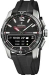 Festina Connected D F23000/4 Uhr Herren, Titan, Silikon Schwarz - Schwarz