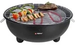 Alpina Elektrische Bbq Tafel-Barbecue 1250W 30 Cm Zwart - Schwarz