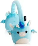 Squishmallows plush Bluetooth ausinės Tatiana - T&uuml;rkis/Himmelblau/Blau