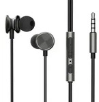 Joyroom Verkabelte In-Ear Kopfh&ouml;rer mit Fernbedienung 1.2M Kabel Dunkelgrau -
