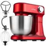 LEHMANN K&uuml;chenmaschine mit Zubeh&ouml;r-Set, 1500W, 5L R&uuml;hrsch&uuml;ssel, 12