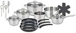 ELO Basic Galactica Topfset Edelstahl & Aluminiumguss backofenfest Induktion