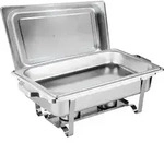 Morleos Speisew&auml;rmer Chafing Dish Set Eco GN 1/1 | rechteckig 61x36x32cm | Volumen 9