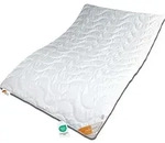 Sommerbett Steppbett Sommerdecke Funktionsfaser Hallo Wach 155x220 60&deg; - Wei&szlig;