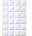 Kauffmann Daunendecke Elegance 700 155x220 cm extra warm - Wei&szlig;