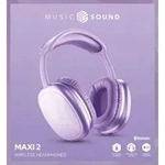 Music Sound MAXI2, Kabellos, Anrufe/Musik, 350 g, Kopfh&ouml;rer, Violett - Violett