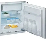 Whirlpool WBUF011 K&uuml;hlschrank mit Gefrierfach Integriert 126 l E Grau - Grau