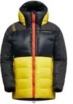 Olympus Tech Down Parka, Style S16, Farbe 999100 Black/Yellow, Gr&ouml;&szlig;e S, La Sportiva