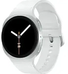 Galaxy Watch8 (silber, 40 mm, LTE, Sport Band S/M) - Silber/Wei&szlig;