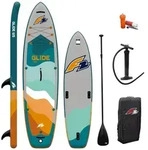 F2 GLIDE 10.8 WS & Wing SUP Board Set Stand Up Paddle mit Windsurfoption Petrol -