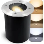 SSC-LUXon JUAVI Bodeneinbaustrahler aussen schwenkbar IP67 - mit LED GU10 3W...