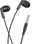 HOCO Kopfh&ouml;rer / 3.5mm In-Ear Kopfh&ouml;rer mit Mikrofon M121 Hellschwarz - Schwarz