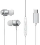 Joyroom Kabelgebundene Sport In-Ear Kopfh&ouml;rer Usb-C Silber - Silber