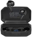 Kruger&Matz M6: Kabellose In-Ear-Kopfh&ouml;rer BT 5.1 - Schwarz
