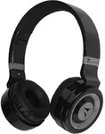 TECHMADE Kabellose Kopfh&ouml;rer mit Mikrofon Schwarz Unisize Techmade - Schwarz