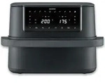 Severin Hei&szlig;luftfritteuse Black Line Flex FR 2490 mattschwarz - Schwarz