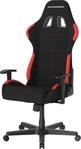 DXRACER Formula Gaming Chair Regular L, Wasserabweisender Stoffbezeug, schwarz-rot