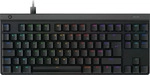 Logitech G G515, Kabelgebunden, USB, Mechanischer Switch, AZERTY, RGB-LED, Schwarz -