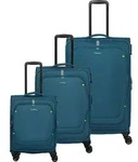 Travelite UMBRIA Trolley 4w Lexp/Mexp/p, Petrol - Petrol