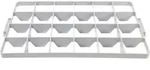 Surplus Systems Gl&auml;sereinsatz f&uuml;r Eurobox 60 x 40 cm 24 F&auml;cher, 2-teilig -...