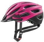 uvex True cc Fahrradhelm, Euphoria-Black matt, 52-55 cm