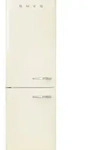 Smeg FAB32LCR6 K&uuml;hl- und Gefrierkombination Freistehend 331 l Cremefarben - Creme