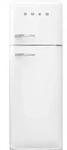 SMEG FAB30RWH6 K&uuml;hl-/Gefrierkombination Rechtsanschlag Weiss 50s Style, - Wei&szlig;