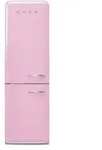 SMEG FAB32LPK6 K&uuml;hl-/Gefrierkombination Linksanschlag Cadillac Pink 50s Style, -
