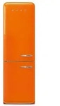 SMEG FAB32LOR6 K&uuml;hl-/Gefrierkombination Linksanschlag Orange 50s Style, - Orange