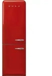 Smeg FAB32LRD6 K&uuml;hl- und Gefrierkombination Freistehend 331 l Rot - Rot