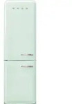 SMEG FAB32LPG6 K&uuml;hl-/Gefrierkombination Linksanschlag Pastellgr&uuml;n 50s Style, -