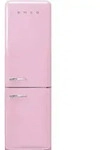 SMEG FAB32RPK6 K&uuml;hl-/Gefrierkombination Rechtsanschlag Cadillac Pink 50s Style, -