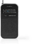 Nedis FM-Radio - Tragbare Ausf&uuml;hrung - AM / FM - Batteriebetrieben - Analog -...