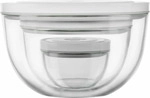 Zwilling Fresh&Save Vakuum Set Bowls Glas 6-tlg. - Transparent/Wei&szlig;