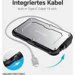 GRAUGEAR externes Festplatten Geh&auml;use 2.5"HDD/SSD USB 3.2 Spritzs