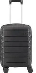 D&N Travel Line 4100 - 4-Rollen-Kabinentrolley S 54 cm (black) - Schwarz