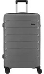 d&n Travel Line 4100 4-Rollen Trolley 74 cm - Grey - Grau