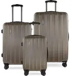 bugatti Lima 2.0 Hard Case Trolley S / M / L Bronze taupe 55cm - Taupe/Braun
