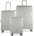 bugatti Hera Hard Case Trolley S / M / L Creme 55cm - Wei&szlig;