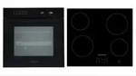 Respekta Glas-Einbauherdset autark bk - Schwarz